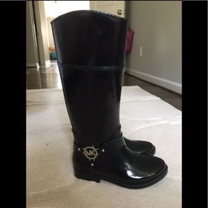 AUTHENTIC MICHAEL KORS RAIN BOOTS! WORN ONCE